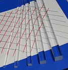 1 Pc 1    X 1  X 36    Long Square Clear Acrylic Plexiglass Lucite Rod One Inch Bar