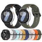 20mm Silicone Wristwatch Band Strap Replacement For Samsung Galaxy Watch Series