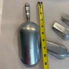 4 Vintage Aluminum Scoops To Measure Dry Goods In The Kitchen Or Bakery 