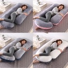 Extra Large Pregnancy Pillow J Shaped Maternity Pillow Full Body Support Pillow