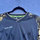 Kelme Goalkeeper Shirt Youth 12 160 Black Gold Long Sleeve Padded Jersey Soccer