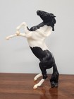 Classic freedom Series Breyer Horse Black And White Pinto Rearing Mustang