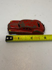 Vintage Japanese Pressed Steel Toy Car Red - Made In Japan
