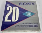 Sony Md-2d 5 25   130mm  Floppy Disk Box Of 10 New Sealed Nip Nib New Old Stock