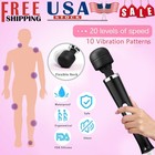 Multi-speed Bullet Vibrator Wand Neck Leg Full Body Personal Massage For Women