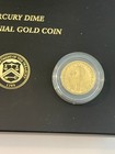 2016  1 10 Oz American Mercury Dime 2016 Centennial Gold Coin Box Coa