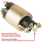 Starter Solenoid For John Deere Tractor Lawn 180 185 260 265 Kawasaki 17hp 86-94