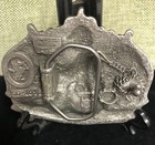 Rare Vintage British Bulldog Belt Buckle