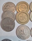 Lot Of 23 Vintage Casino  1 Dollar  Gaming  Tax  Shell s  And Other Tokens
