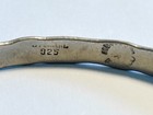 Vintage Hecho Mexico Sterling Silver925 Bracelet  Stamp Tribal Motif 17 3grams