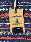 Chubbies Mens Long Sleeve The Trail Mix Quilted Quarter Zip Jersey Size Medium