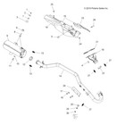Polaris Twin Exhaust Shield Assembly  Genuine Oem Part 2633625  Qty 1