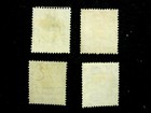 Great Britain  Scott  205-208 - Cs - Used - Cat Val  10 40  r 