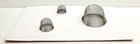 3pc Ss Sink Strainer Kitchen Bath 2-1 8   2-3 4  4-1 4  Sink Stopper   J0082