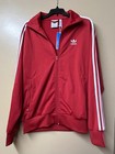 Adidas Red Men   s Track Suit - Jkt Sz M  Pants Sz L Nwt 