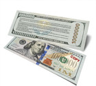 100pack Million Dollar Bill Gospel Tracts For Christian  Evangelism  Halloween 