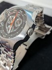  nos  Diesel Dz4130 Chronograph Watch Silver Box   Paper Japan Rare