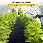 300ft 2x3ft 2 4oz Woven Weed Barrier High Permeability Ground Cover