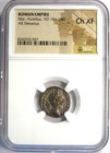 Marcus Aurelius Ar Denarius Silver Roman Coin 161 Ad - Certified Ngc Choice Xf