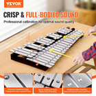 32 Note Glockenspiel Xylophone Bell Kit Percussion Instrument With Mallets Drum 
