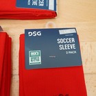Dsg Soccer Sleeve L xl Red 4 Pack 8 Sleeves Total Performance Sports Unisex