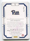 2019 National Treasures Plate Dan Marino 1 1 Pittsburgh Panthers miami Dolphins