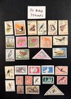50 Bird Related Topical Stamps   Nice  Fun Colorful Ww Mix  lot 404 