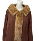 Vintage 50s Holly Gal Women s Coat Mink Collart 100  Australian Worsted Size L