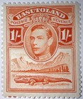 Travelstamps  1938 Basutoland Stamps Sc  25  George Vi   1s  Mint  Og  Hinged