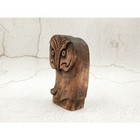 Handmade Wooden Owl Hand Carving Home Decor