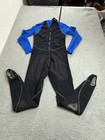 Scubapro Wetsuit Mens Size M l Black Blue 0 5mm Dive Skin Swim Surfing Back Zip
