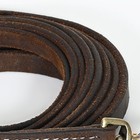 Zi Hilason Western Horse Genuine Leather Split Reins Dark Brown