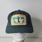 Vintage Geigo Co  Morganfield Ky Oil Gas Drilling Advertising Trucker Hat Cap