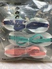 Speedo  Adult Goggle Set Of 3  Teal  White And Blue  New In Packaging 