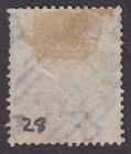 Matt s Stamps Great Britain Scott  28 Victoria 1-shilling 1856 Issue Used Cv 400