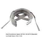 Protective Hat Elder Head Cap Safety Helmet Old Man  Fall Prevention With Lace