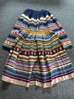 4 Rare Vintage Seminole Native American Patchwork Skirts Made In Florida 