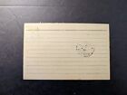 1920 Palestine Postcard Overprint Cover Jerusalem To Beirut Lebanon