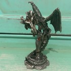Vintage Rawcliffe Pewter The Enchantress Fantasy Dragon 1111069