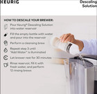 2 Pack - Keurig Brewer Cleaner 14 Oz  Descaling Solution