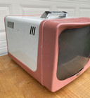 Vintage Television Ge Hotpoint Portable Tv Cabinet Art Deco 14s202uuhf