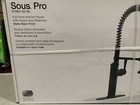 Kohler Sous Pro Faucet - Matte Black Finish With Soap Dispenser R10651-sd-bl New