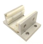 80 20 6825 3-slot Mount Double Flange Aluminum Linear Bearing Damaged Plastic