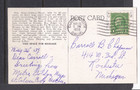 1939 Wizard Of Oz Postcard Original Promotion Wicked May Postmark Before Premier