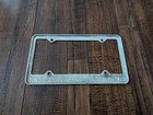 Vintage Oh What A Feeling  Coos Bay Oregon Toyota Plastic License Plate Frame
