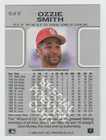 Ozzie Smith Cardinals 1990 Leaf Preview  12 Of 12 Mega Rare Dealer Promo Card