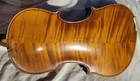 Vintage Violin Stradivarius Cremona Copy Beautiful Flaming Wood Back For Restore