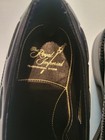 Vintage Florsheim Royal Imperial Black Wingtip Loafers Shoes  8 5c 