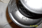Adlake C   N W Ry Chicago North Western Railway Railroad Lantern W etched Globe
