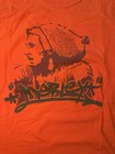 Vintage Y2k Bob Marley T-shirt Men   s Large Orange Zion Rootswear Reggae 2004